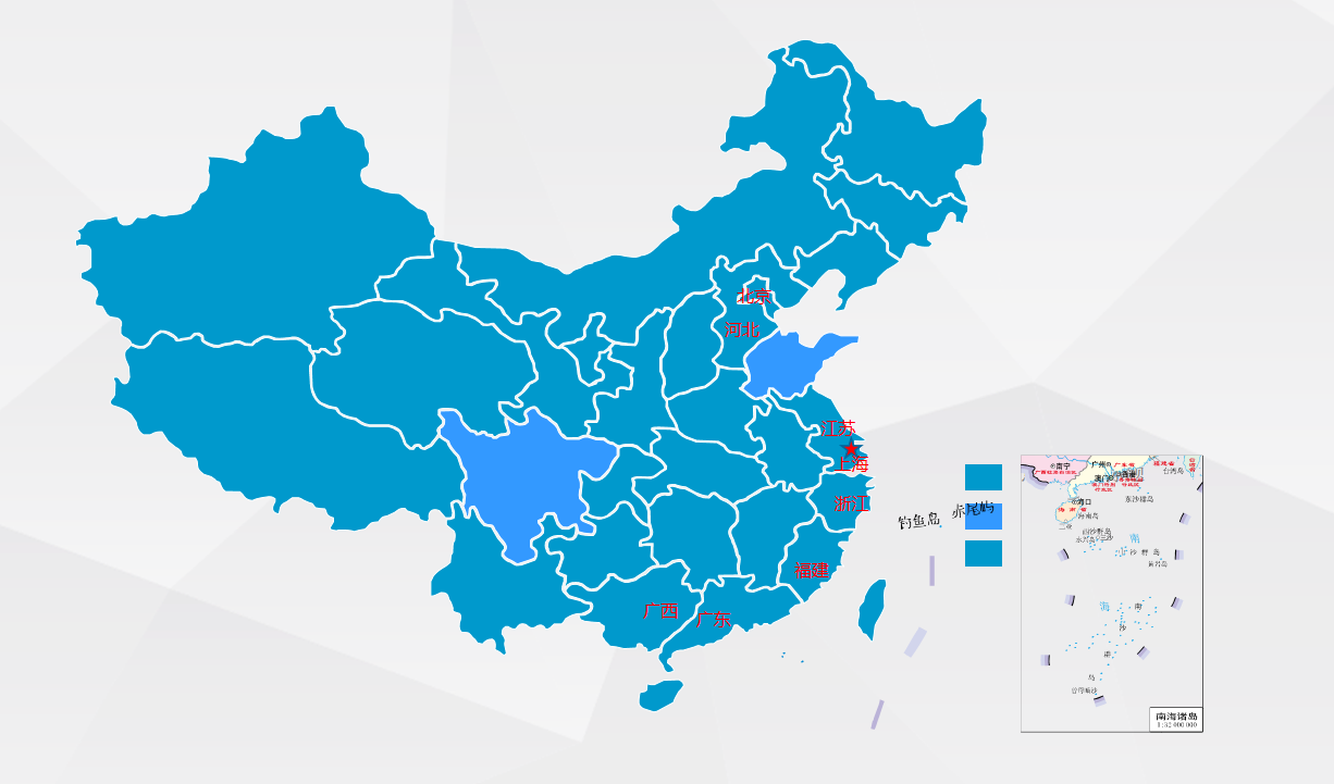 中国服务范围